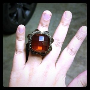 MNG by Mango Round vintage ring